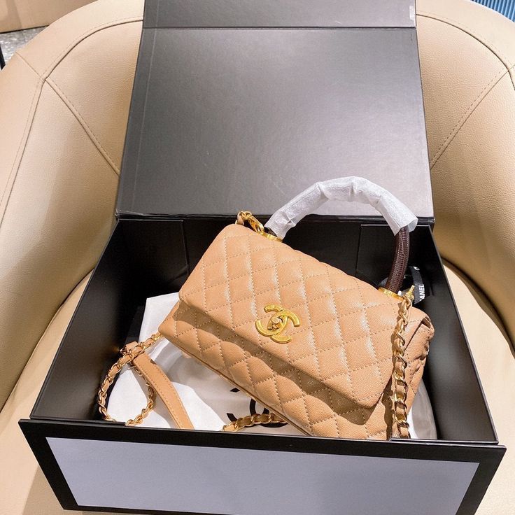 CHANEL SHINY LEATHER