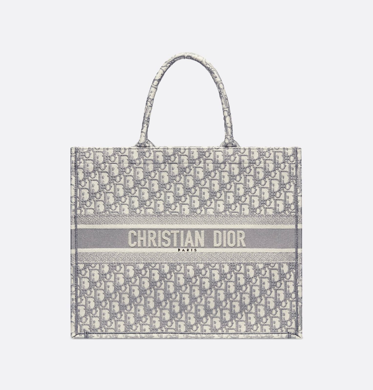 CD  GREY MONOGRAM ZIPPER
