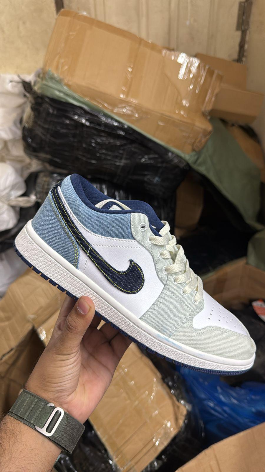 Nike Air Jordan 1 Low Se Denim Star Blue