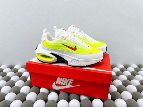 Nike Airmax portal sneakers white yellow