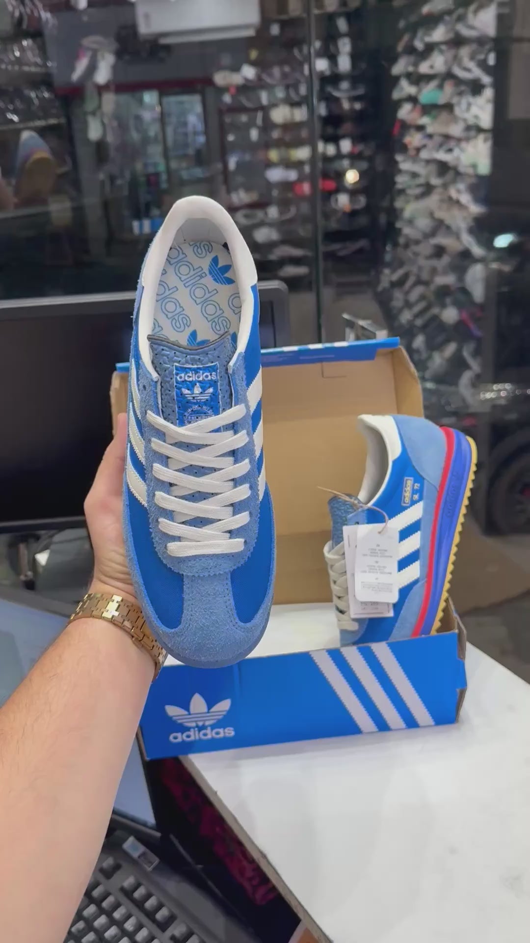 Adidas SL 72 RS Blue SCARLET