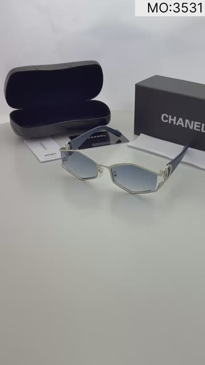 CHANEL 3531 SILVER BLUE SHADED  *HOT FOR HER*